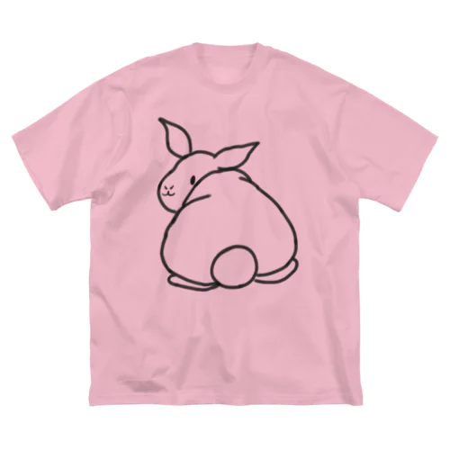 シンプル！うさぎさん ビッグシルエットTシャツ