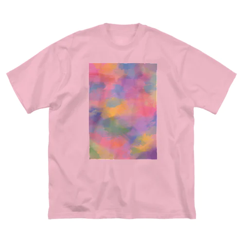 Watercolor ビッグシルエットTシャツ