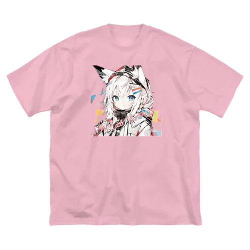 狐娘っ!! Tシャツ Big T-Shirt