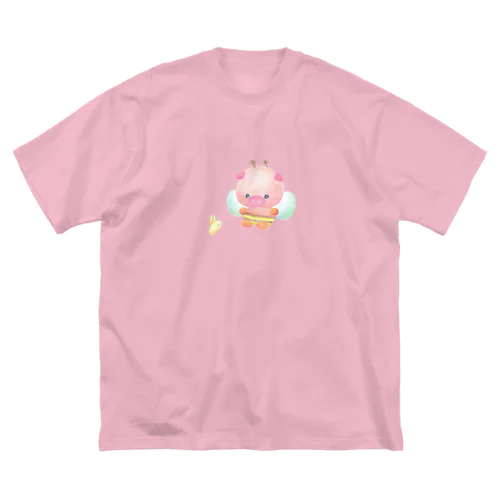 ミツバチぶたさんと蜂の子さん Big T-Shirt