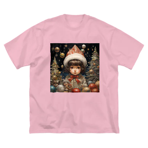 星降る夜のクリスマスイノセンス ビッグシルエットTシャツ