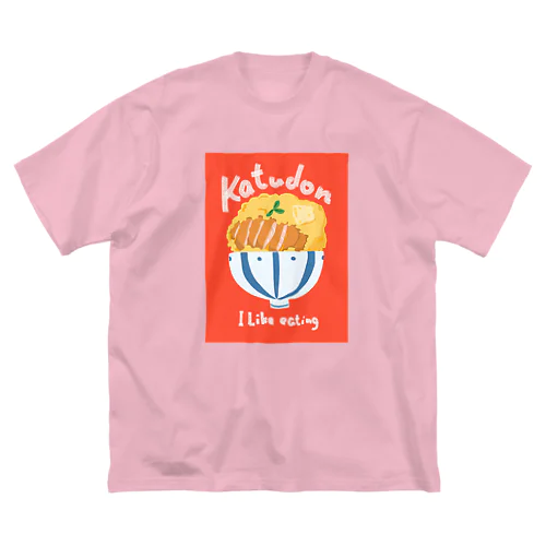 I Like eating（Katudon） Big T-Shirt