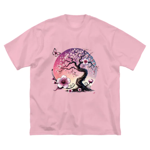 夢幻の桜 ビッグシルエットTシャツ