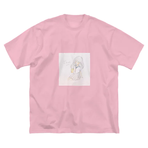 リプ〇ンJK ビッグシルエットTシャツ