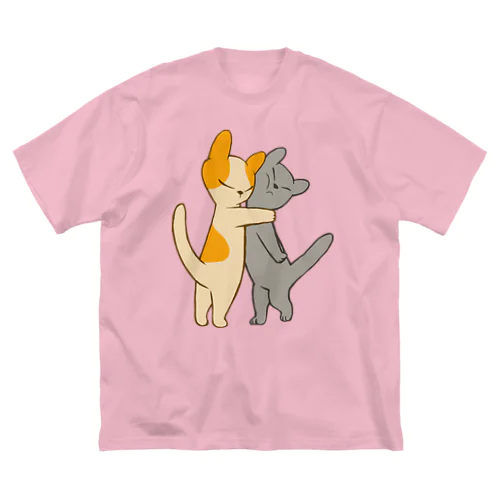 スキスキネコ ビッグシルエットTシャツ