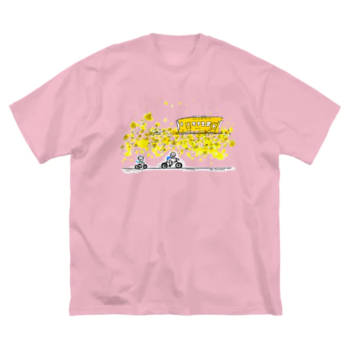 菜の花のころに ビッグシルエットTシャツ