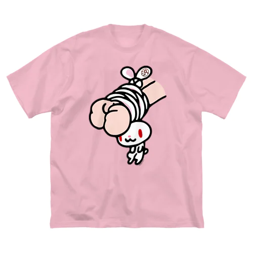 【各20点限定】汎用うさぎ(1) ビッグシルエットTシャツ