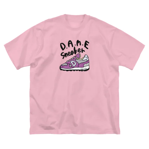 DAME SNEAKER ビッグシルエットTシャツ