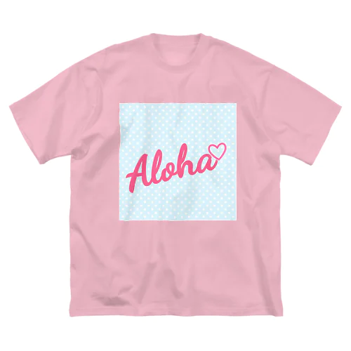 Aloha ビッグシルエットTシャツ