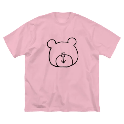 おとぼけクマ ビッグシルエットTシャツ