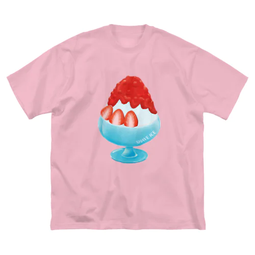 かき氷 いちご 177 Big T-Shirt