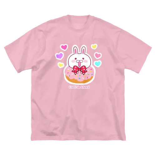 CAFE de USAGI♥donut ビッグシルエットTシャツ