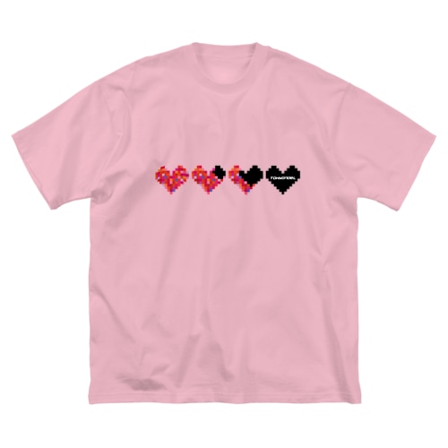ハート減り減りモード Big T-Shirt