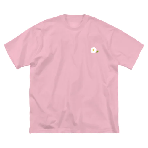 椿（白） ビッグシルエットTシャツ