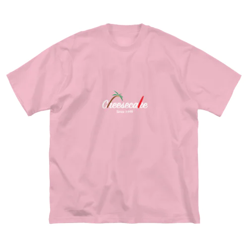 cheesecake_white_logo ビッグシルエットTシャツ