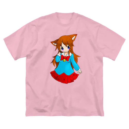 ネコミミの女の子 Big T-Shirt