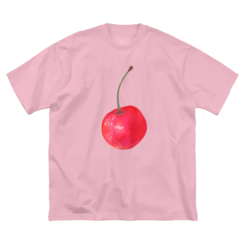 さくらんぼ ビッグシルエットTシャツ