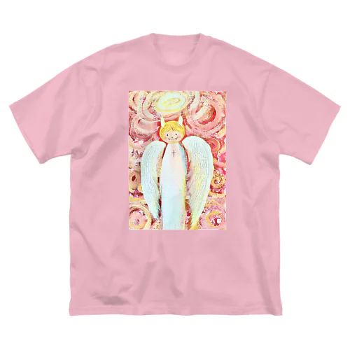 悪魔くん〜ピンク ビッグシルエットTシャツ