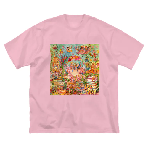 wonder(不可思議) ビッグシルエットTシャツ