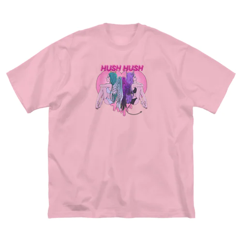 【girl】天使と悪魔 ビッグシルエットTシャツ