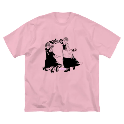 かほさざreal&web ビッグシルエットTシャツ