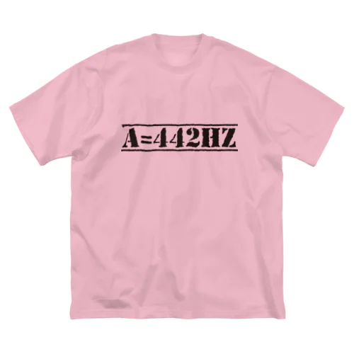 ピッチ442HzB ビッグシルエットTシャツ