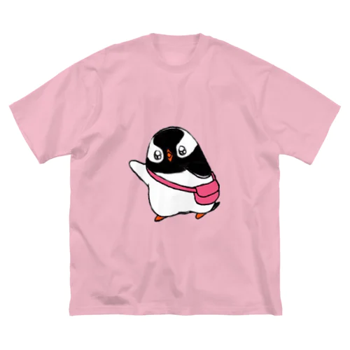 ジェンツーペンギンのプピゴン ビッグシルエットTシャツ