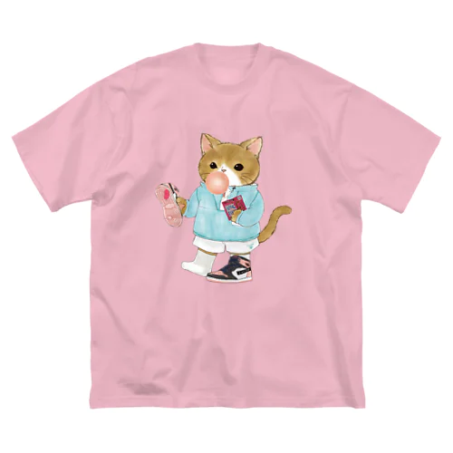 BALLOON CAT　スニーカーを履いた猫のブランド Big T-Shirt