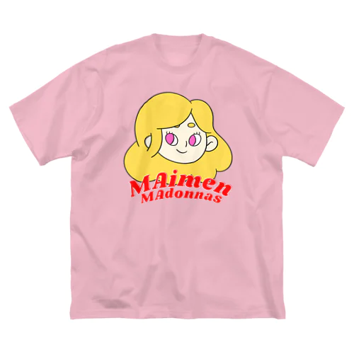 MAimen MAdonnas ビッグT×ピンク ビッグシルエットTシャツ