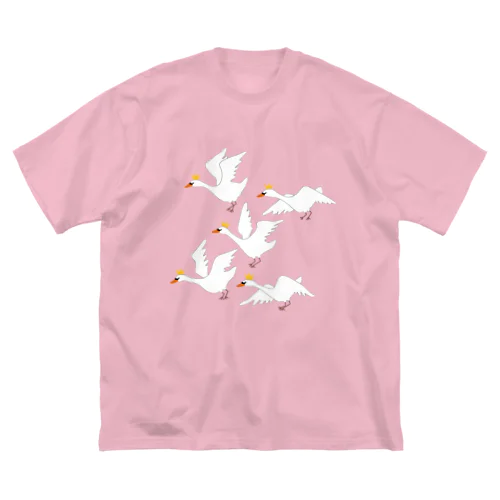 5羽の白鳥の王子 ビッグシルエットTシャツ