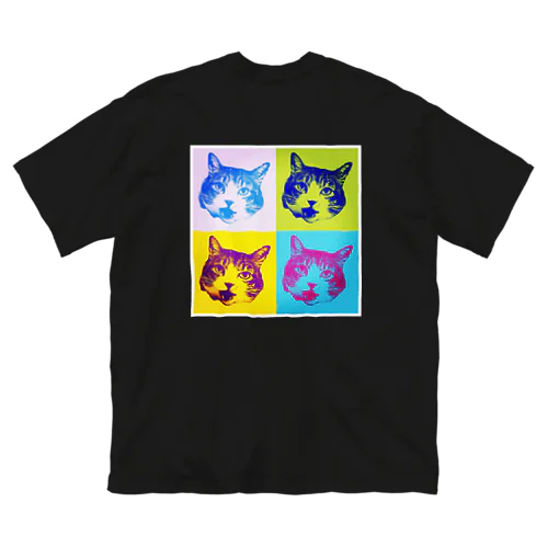 ラン君がいっぱい ビッグシルエットTシャツ