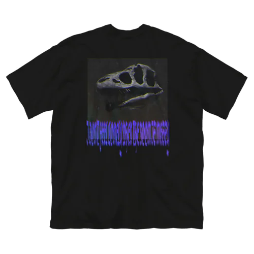 アロサウルス　ブラック Big T-Shirt