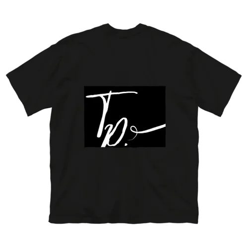 Big Siruetto T-shirt -double print ROGO -//【trigger./Trp.】 Big T-Shirt