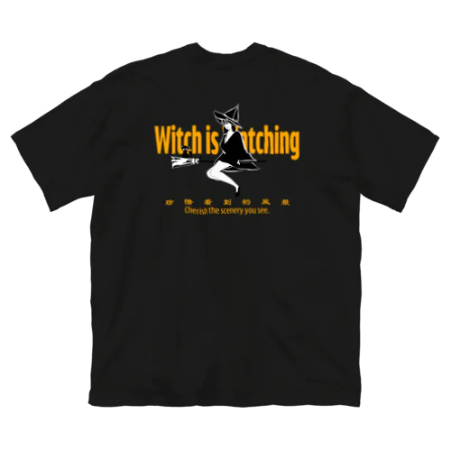 WITCH ORANGE ビッグシルエットTシャツ