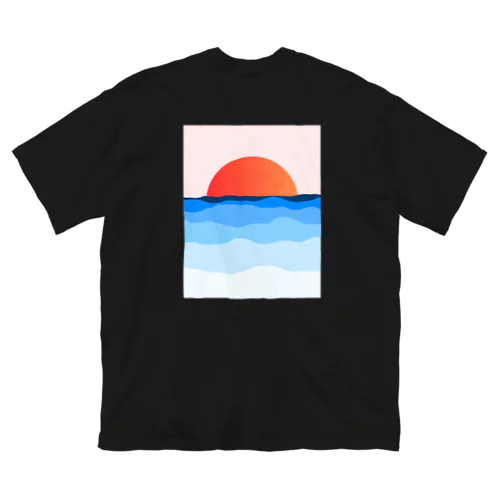 sunset 18:10 yokohama ビッグシルエットTシャツ