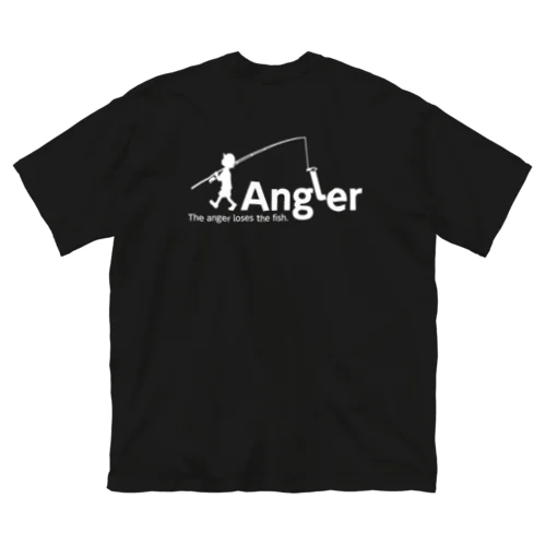 Anger ビッグシルエットTシャツ
