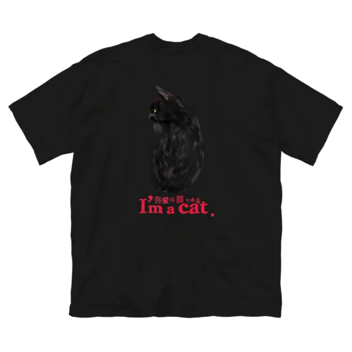 俺は猫 ビッグシルエットTシャツ