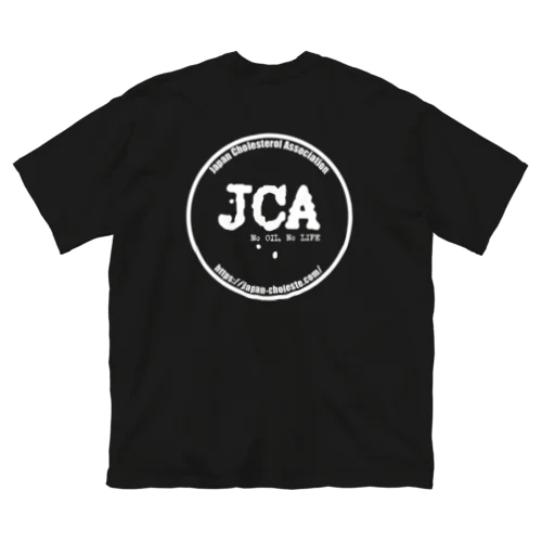 JCAロゴマーク【白】 ビッグシルエットTシャツ