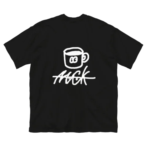 NUCKコーヒーくん ビッグシルエットTシャツ