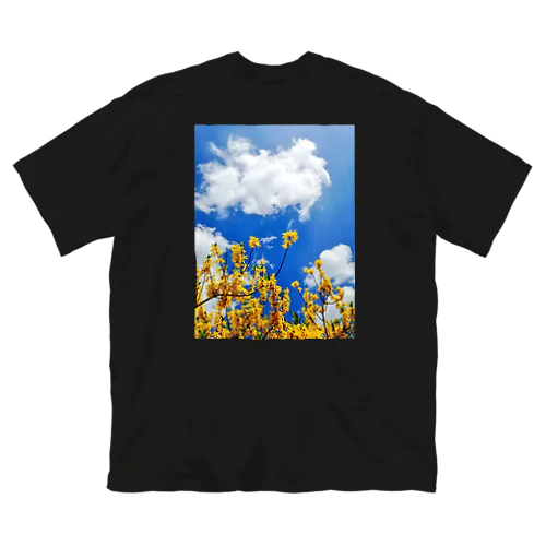 春の花 ビッグシルエットTシャツ