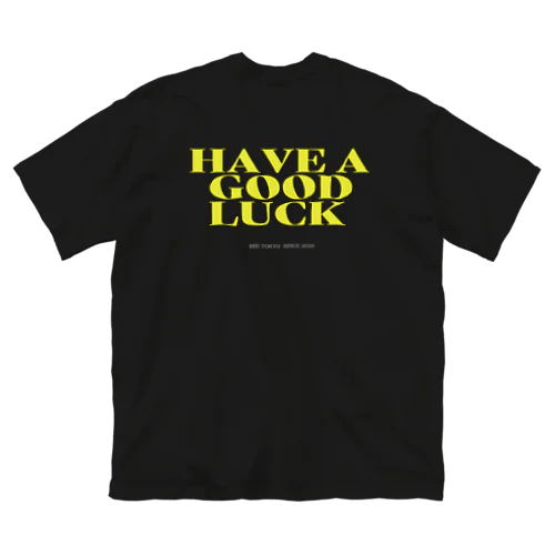 ＃HAVEAGOODLUCK b ビッグシルエットTシャツ