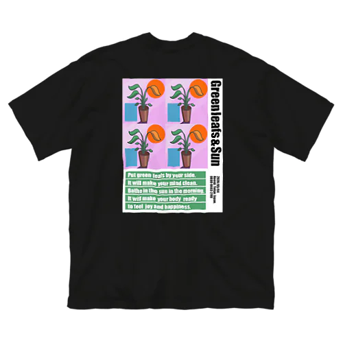 green+ ビッグシルエットTシャツ