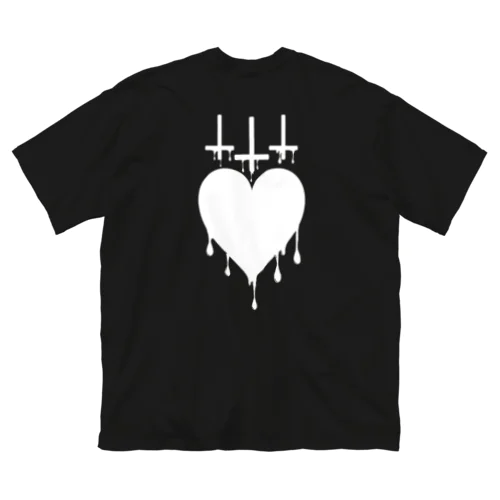 Melty Heart ビッグシルエットTシャツ