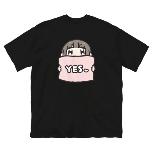 YESの部屋着 #下心ガール Big T-Shirt