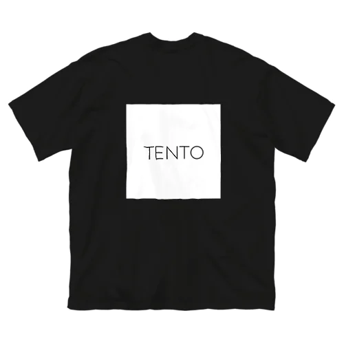 TENTO Logo【White】 ビッグシルエットTシャツ