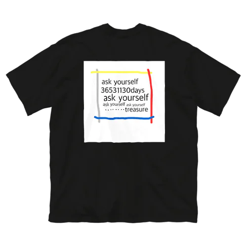 message Tシャツ ビッグシルエットTシャツ