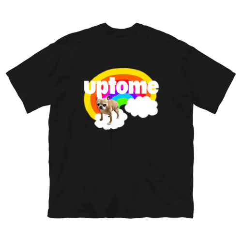 PONTA×UPTOME BigT2（WhiteLogo） ビッグシルエットTシャツ