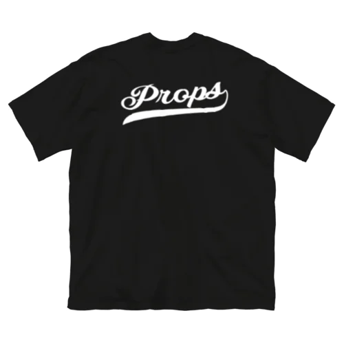 PROPS ビッグシルエットTシャツ