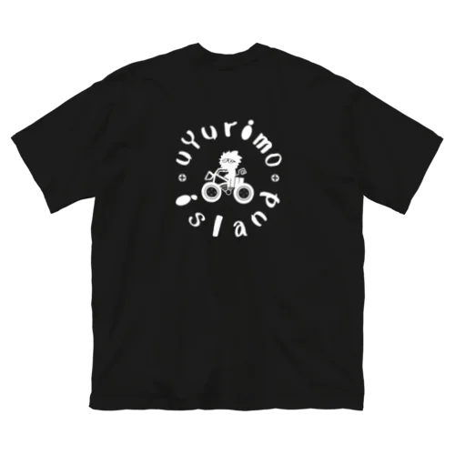 uYurimo island　Tシャツ(B)バイク×バイク ビッグシルエットTシャツ