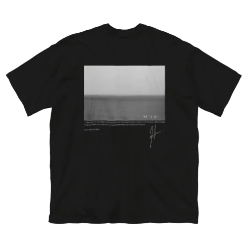 "MIRAGE" BACK print T-shirts ビッグシルエットTシャツ